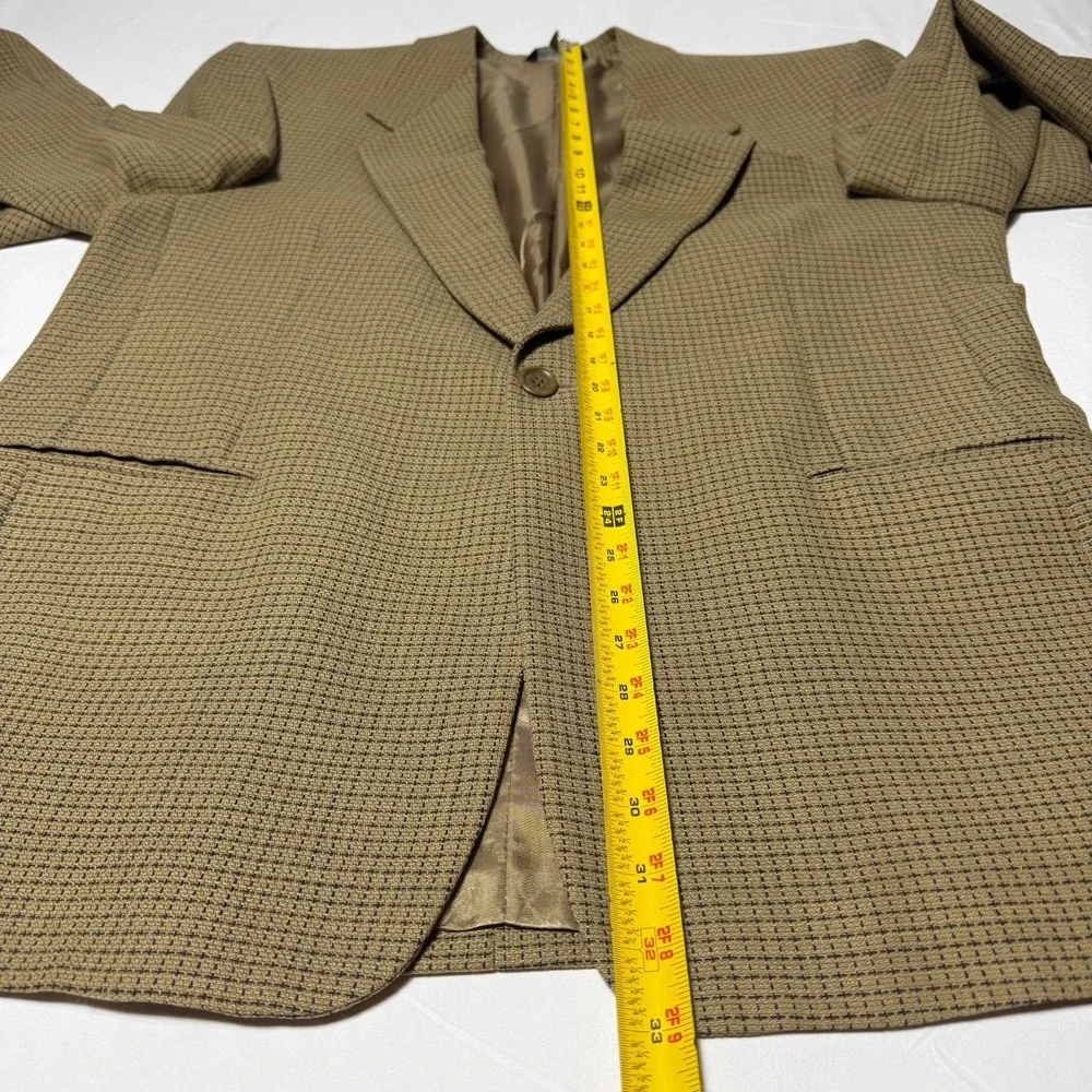 Vintage Harris And‎ Hobbs Wool Blazer Tweed Check Men's Size 42 Reg